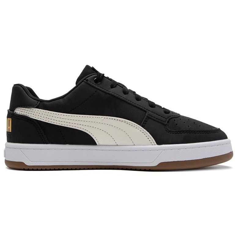 Puma Caven 2.0 75 Years Comfortable Casual Minimalist Durable Low-Top Sneakers Unisex Sneakers Black Brown Gold 394666-01