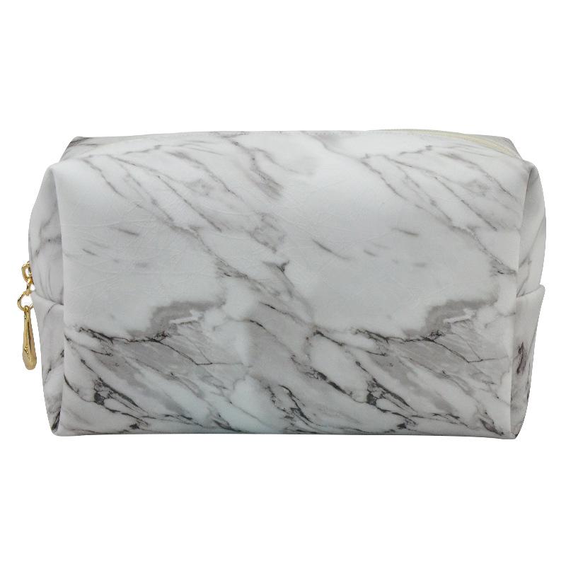 Přenosná vodotěsná cestovní taška na make-up a toaletní potřeby - Malá velikost, PU materiál