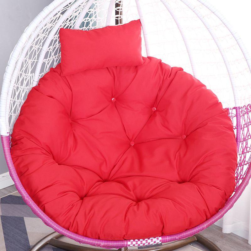 Rattan Swing Chair Cushion Hanging Egg Chair Soft Mat Pad Cover Inoutdoor Patio