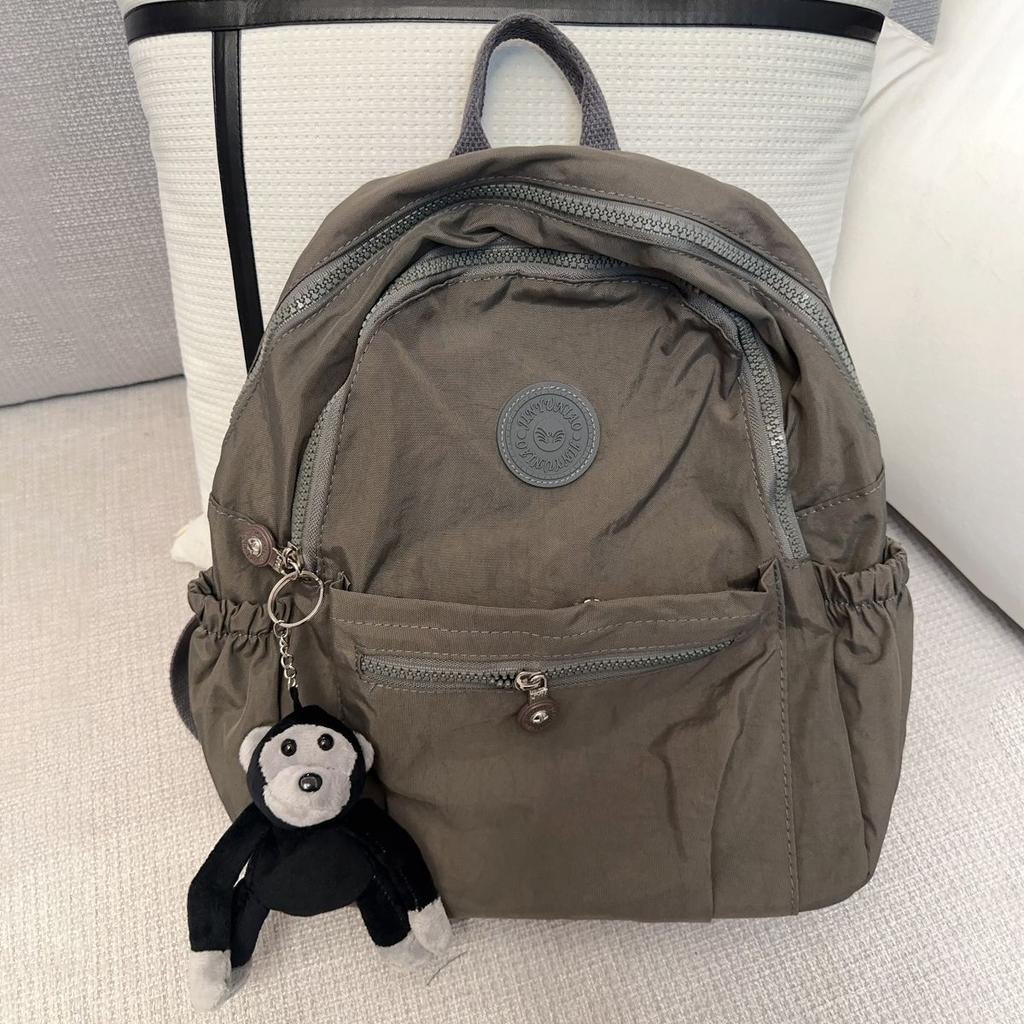 2025 new backpack women's backpack versatile mommy nylon outdoor travel light commuter small backpack