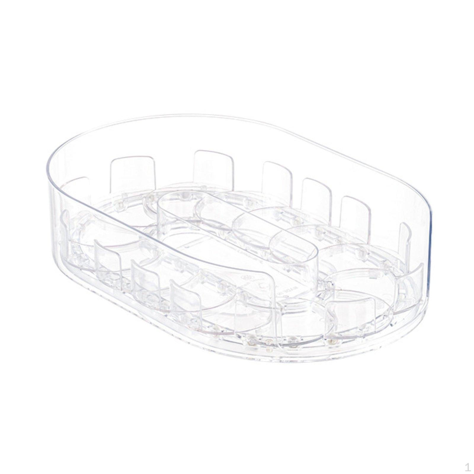 Refrigerator Organizer Turntable Degree Rotation Rotating Tray Space Saving
