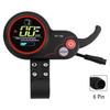 Universal Electric Scooter Instrument Dashboard With Multifunction Display Suitable For Speed Range And Mileage Tracking