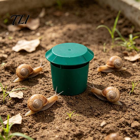 Snail And Slug Trapper Beer Bait Trap, Reusable Catcher, Not Included, Catcher Physical Trap for Slugs, Gardens, Vegetable Patches, Orchards