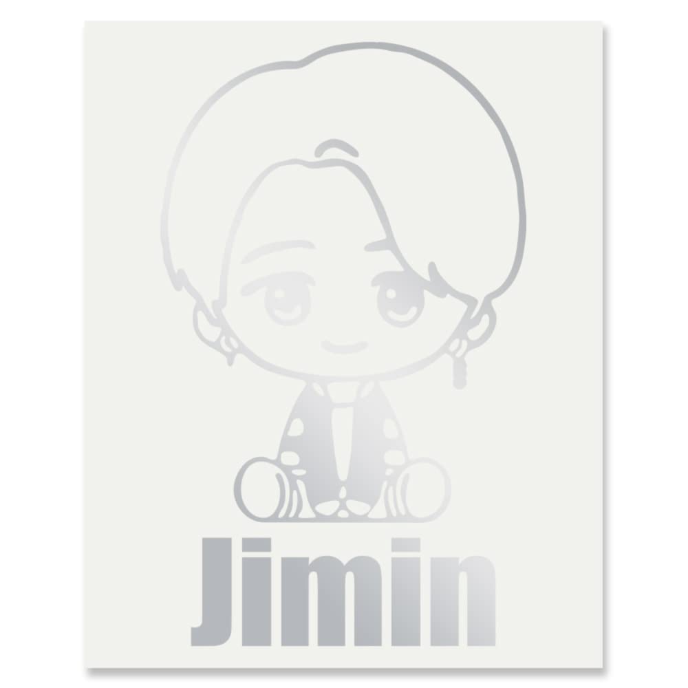 

Наклейка Серебристая 119S Только Чимин (Изображение остается)