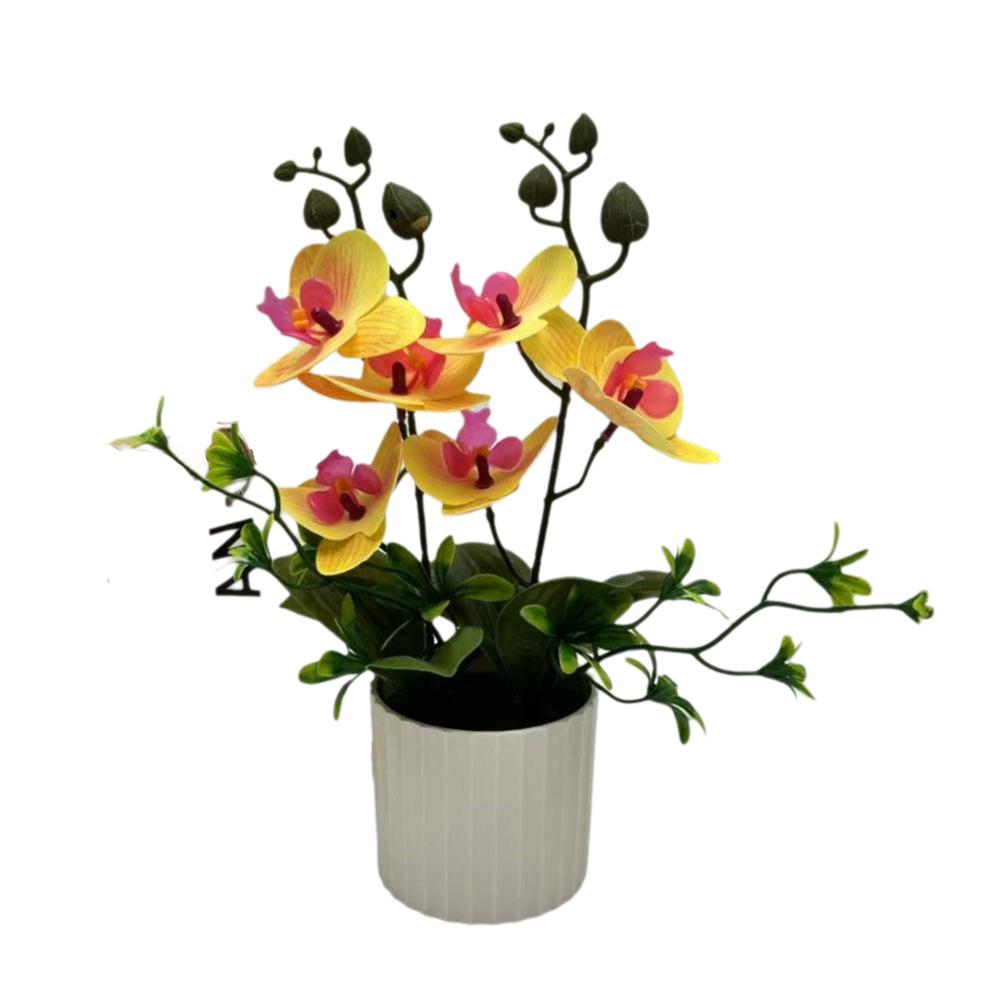 Accessories Simulation Bonsai Plastic Fake Plant Flower Potted  Home Office Decoration