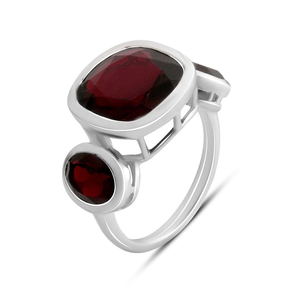 

Серебряное кольцо с натуральным гранатом 7.338ct, вес изделия 5,24 гр (2182085) 18