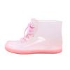 Water shoes low-top transparent rain shoes women's rain boots students short tube low tube rainproof anti-skid rubber shoes