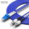 Zhongtianhengke Armored Indoor Telecom-Grade Single-Mode Dual-Core Fiber Optic Patch Cord