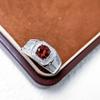 Natural Garnet Ring In 925 Sterling Silver – Elegant, Bold, and Durable Design