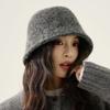 Fashion Winter Bucket Hat Ladies Outdoor Warm Bucket Hat Woman‘s Daily Casual Fisherman Cap Korean Style Classic Panama Hat