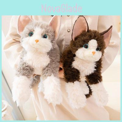 Cute Cartoon Cat Plush Doll With Pp Cotton Filling For Kids And Teens