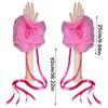 Wrist Strap Modern Dance Hand Sleeve Stereo Flower Latin Dance Accessories  Samba Dance