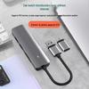 Type-C 5-in-1 Hub with SD/TF and USB 3.0 Ports & Type-C 2-in-1 Dock