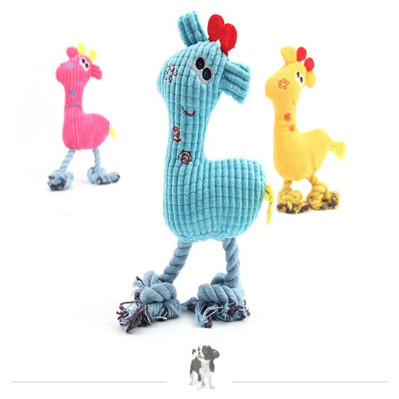 Quietschende Katzenspielzeuge Plüsch Welpen Kauspielzeug für Zahnungstraining Katzenspielzeug für kleine Hunde Spielzeug für süßen Knoten Interaktives Katzenspielzeug