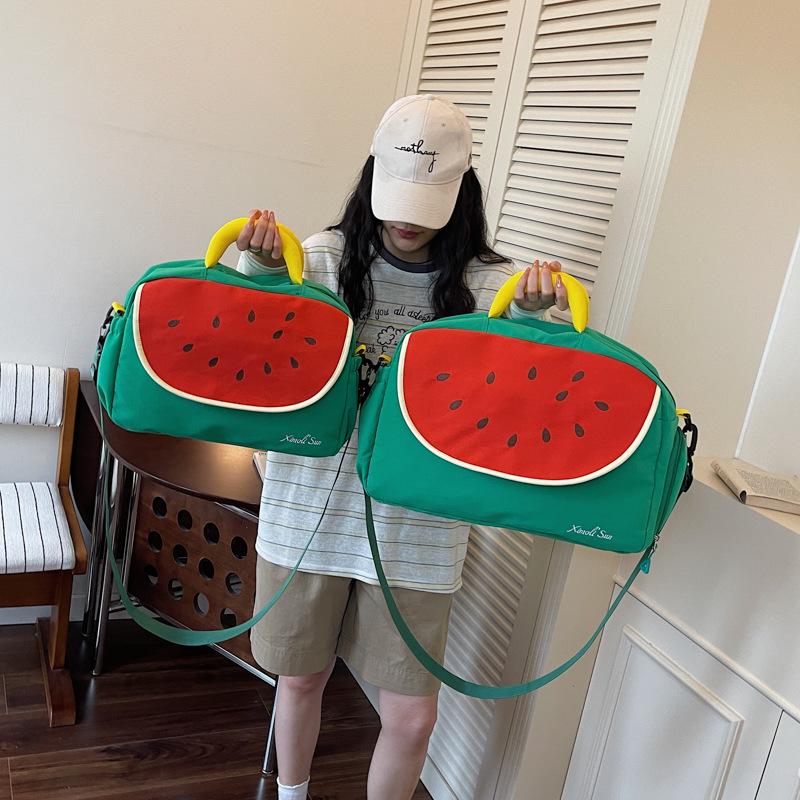 Summer Tote Crossbody Bag: Large Capacity, Wet/Dry Separation, Commuter Fitness Bag