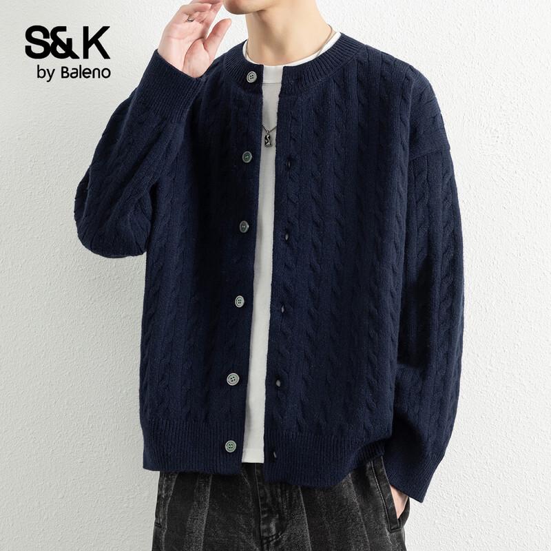 Baleno S&K Series Men's Solid Casual Cardigan Sweater