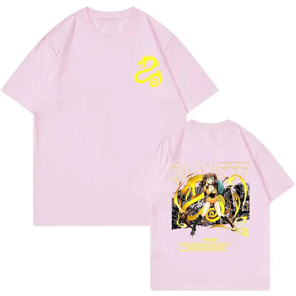 Summer Hot Sale Anime The Seven Deadly Sins Tshirt Y2k Unisex Unisex Vintage Harajuku Tshirt Hip Hop Streetwear Oversized Tshirt