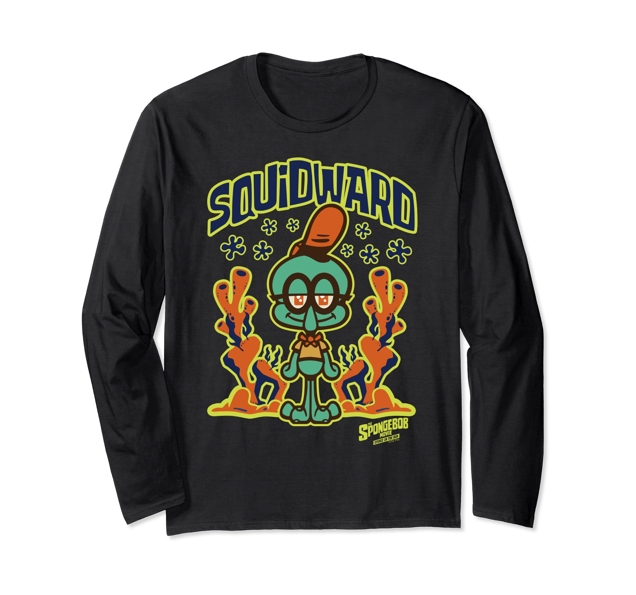 

SpongeBob SquarePants Sponge on the Run Kids Squidward Long Sleeve T-Shirt