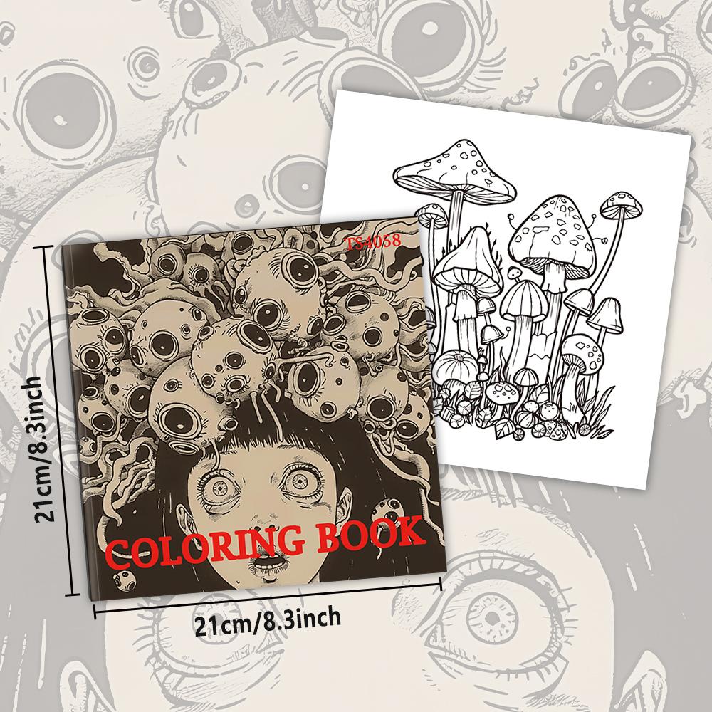 1pc,Teenagers Coloring Book,30 Sheets Different Patterns 8.3x8.3''100gsm,is a Valentine's Day Easter Holiday Gift