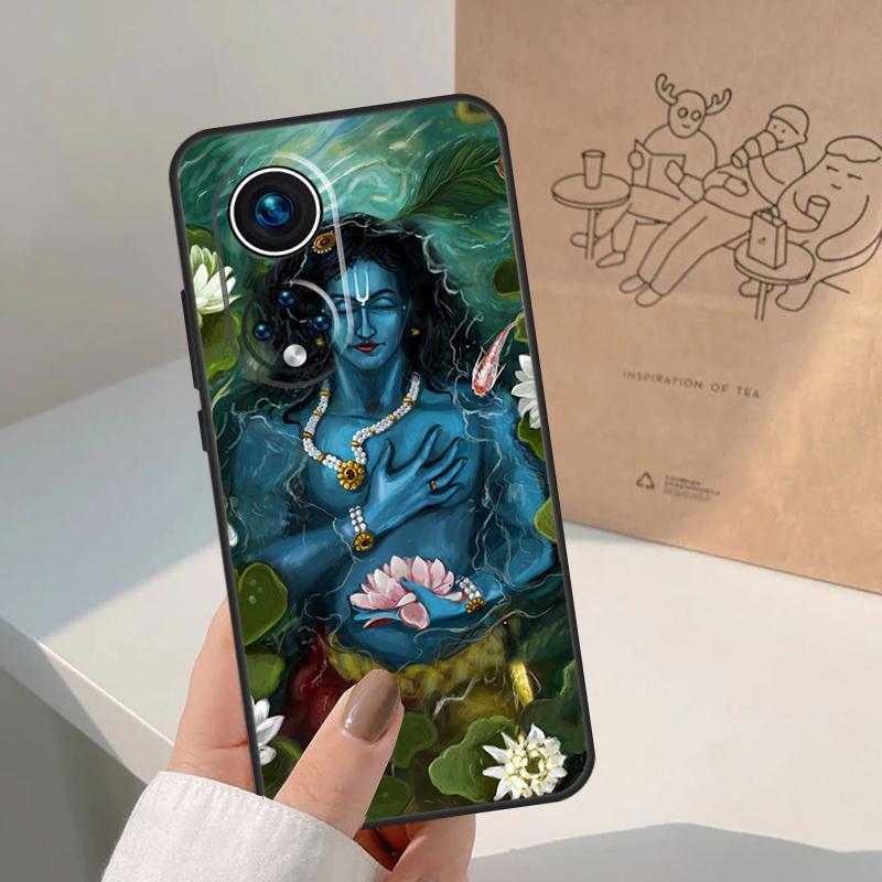 Indian God Lord Krishna For Honor Magic 7 Lite 5 6 8 Pro Case For Honor 400 200 90 70 50 X8c X8b X9a X9b X9c X9d Win