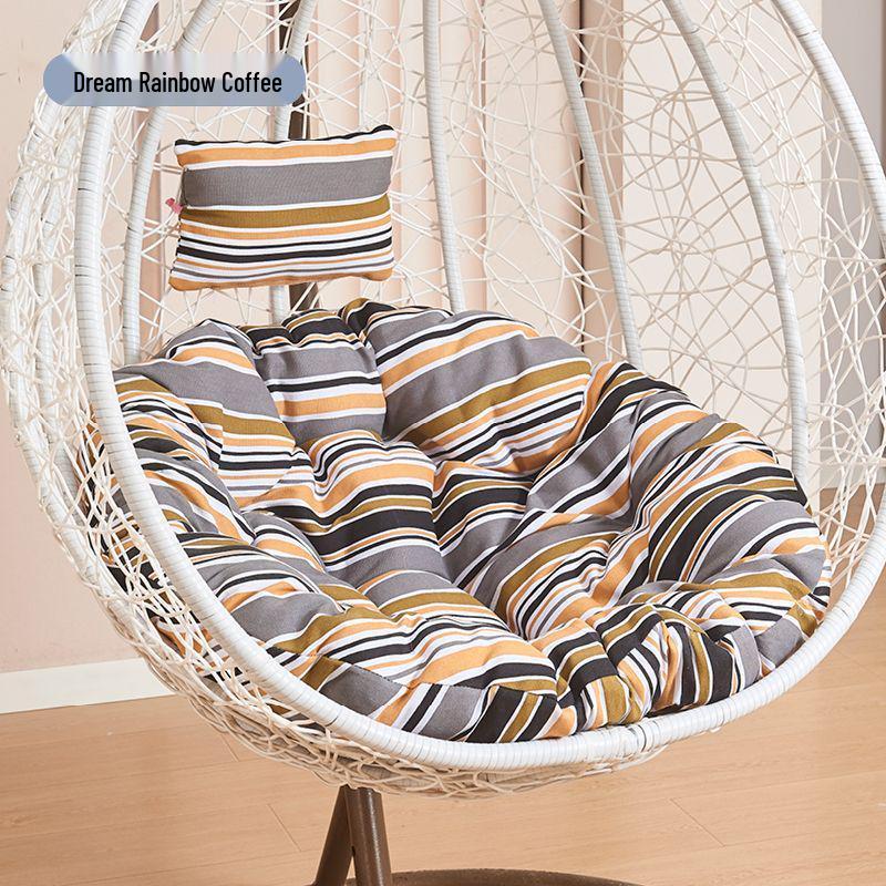 Uniwersalna, zmywalna, pogrubiona poduszka do wiszącego krzesła do huśtawki rattanowej i kosza gniazdowego