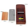 Wooden Mini Woodworking Flat Planer Woodcraft Wood Plane Home Garden Flat Planer