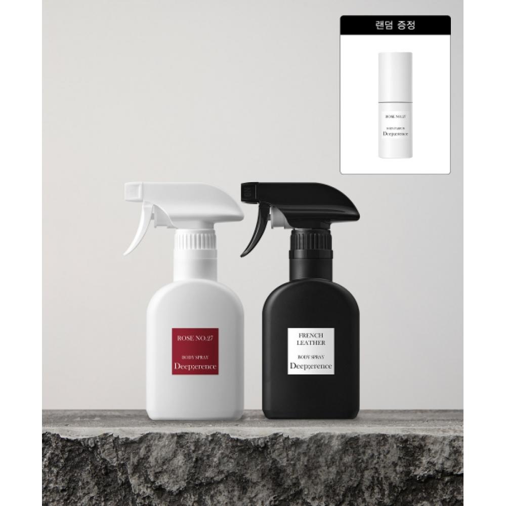 

Deeperence Perfume Body Spray 200ml Choose 2 + Perfume Body Mist Original 200ml musky wood/200ml musky wood