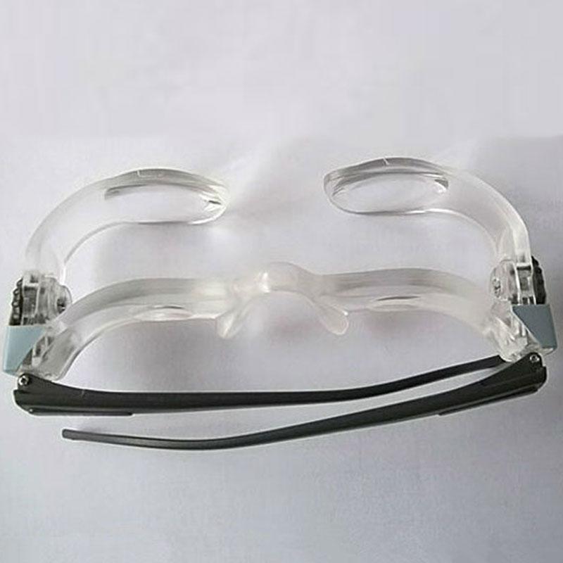 2.1x Head Magnifier Glasses Hands-free Magnifying Eyewear With Carrying Case Low Vision Aid For Reading, Repair And Daily Use