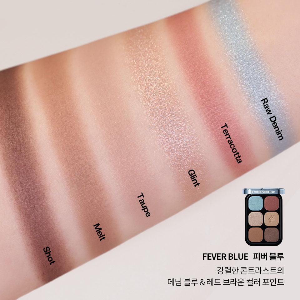 TWO SLASH FOUR Odd Balance Eye Palette – Fever Blue