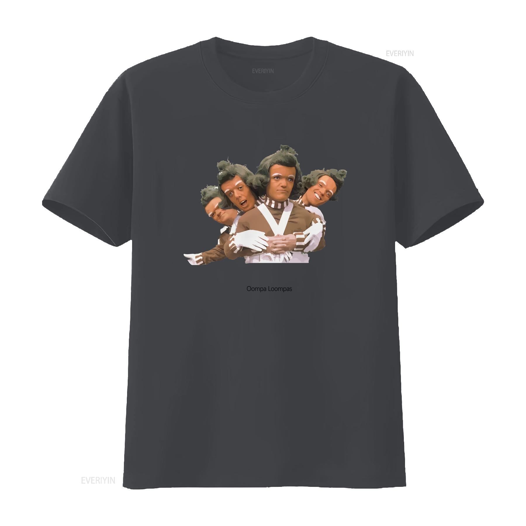 

Oompa Loompas T Shirt Classic book characters in the Iconic movie Charlie and chocolate factory a lover gift vintage Washed 4XL