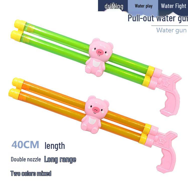 Multi-Hole Water Cannon Toy for Beach Play