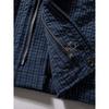 Fall and Winter New Arrival Windproof Waterproof Mechanical Style Puffer Jacket Japanese Style Retro Plaid Stand Collar Workwear Cotton-Padded Coat