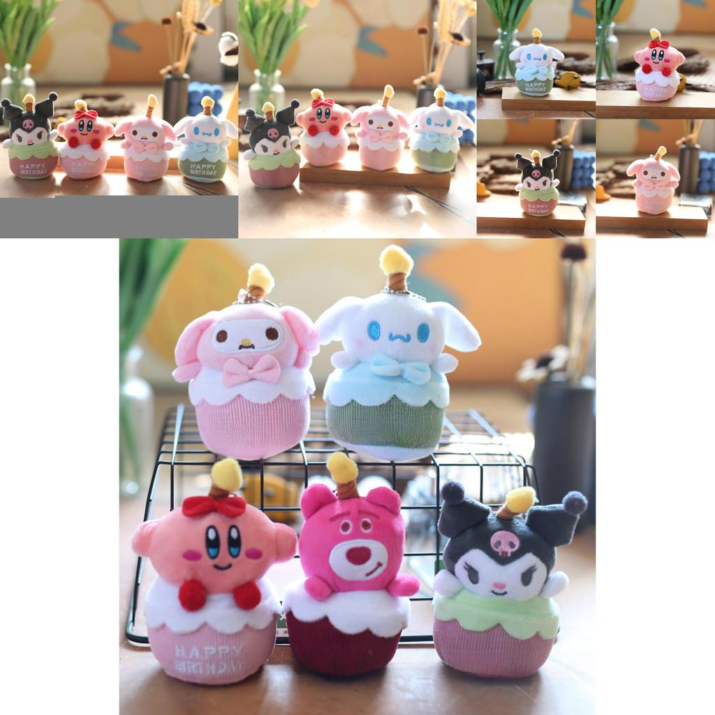 Adorable Plush Cinnamoroll Dog Toy Cute And Soft Short Plush Material 14cm