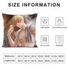 Mr Love Queen'S Choic Kiro Cushion Cover Pillowcase Ultra Soft Skin Friendly Fabric Cloud Like Comfort & Concealed Zipper