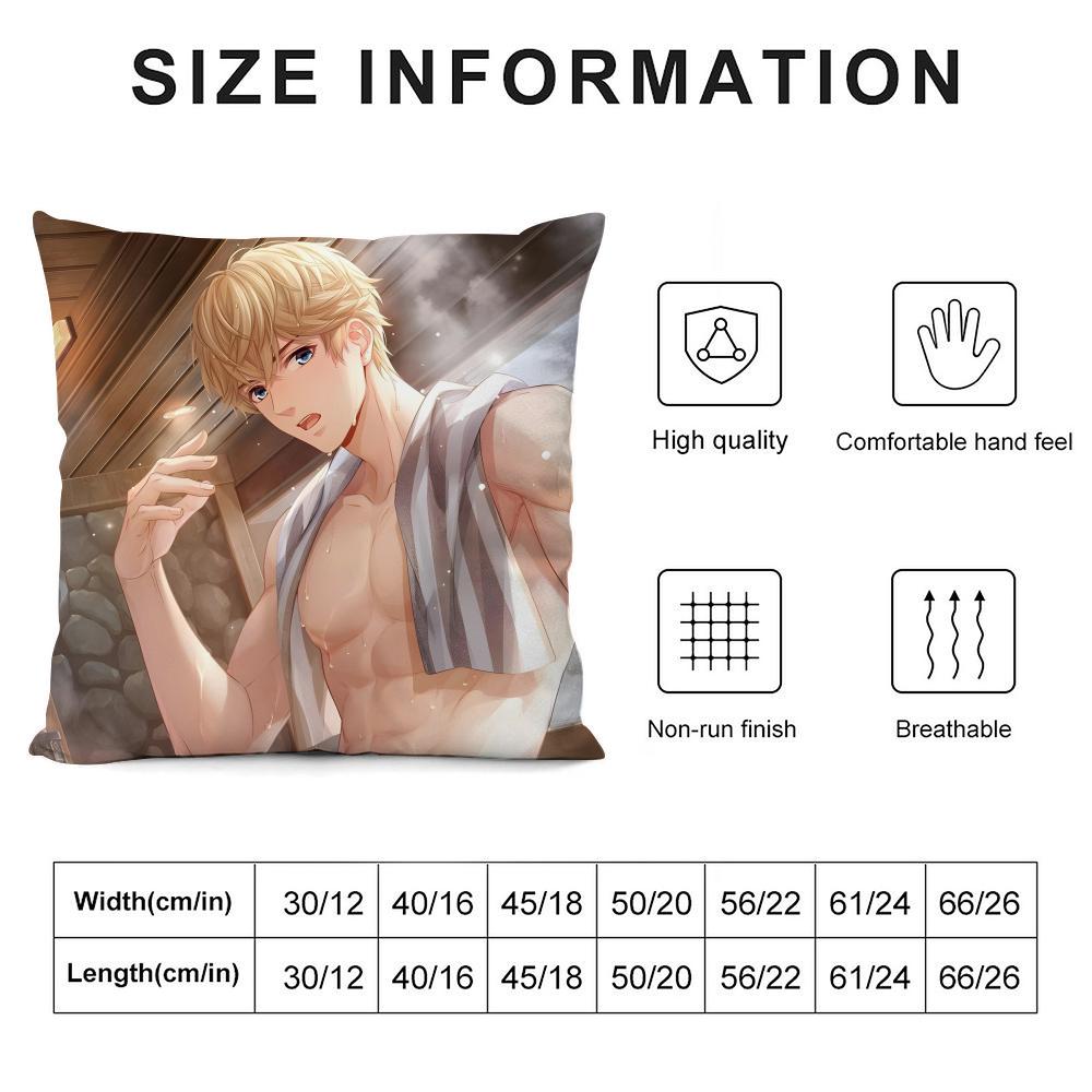 Mr Love Queen'S Choic Kiro Cushion Cover Pillowcase Ultra Soft Skin Friendly Fabric Cloud Like Comfort & Concealed Zipper