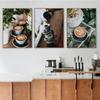 Coffee Posters Kitchen Decorative Painting Nordic Cafe Decor Pictures for Dining Room Wall Art Canvas Prints Cuadro No Frame
