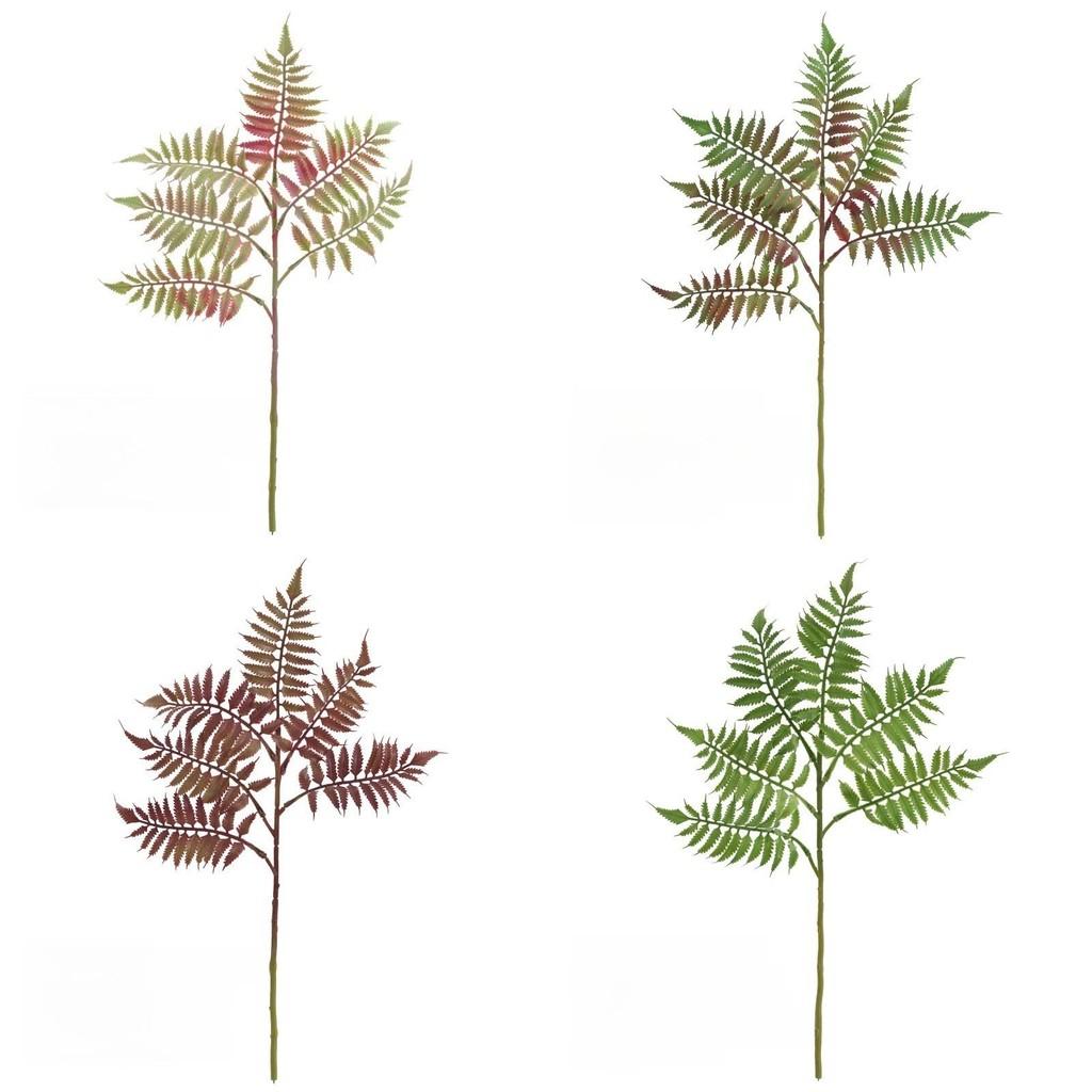 Artificial Leaf Fern Decor With Durable Material Indoor Home Scene Photography