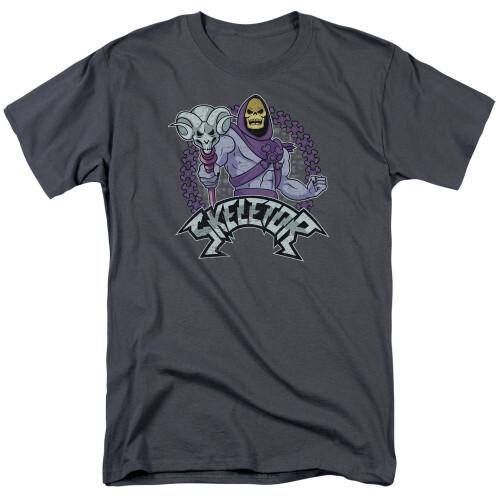 

Masters Of The Universe Skeletor Adult T-Shirt Charcoal Unisex T-Shirt S