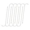 Pack Of 10 Ergonomic Curved Beading Needles For Efficient Jewelry Crafting With Enlarged Eyelets And Comfort Grip