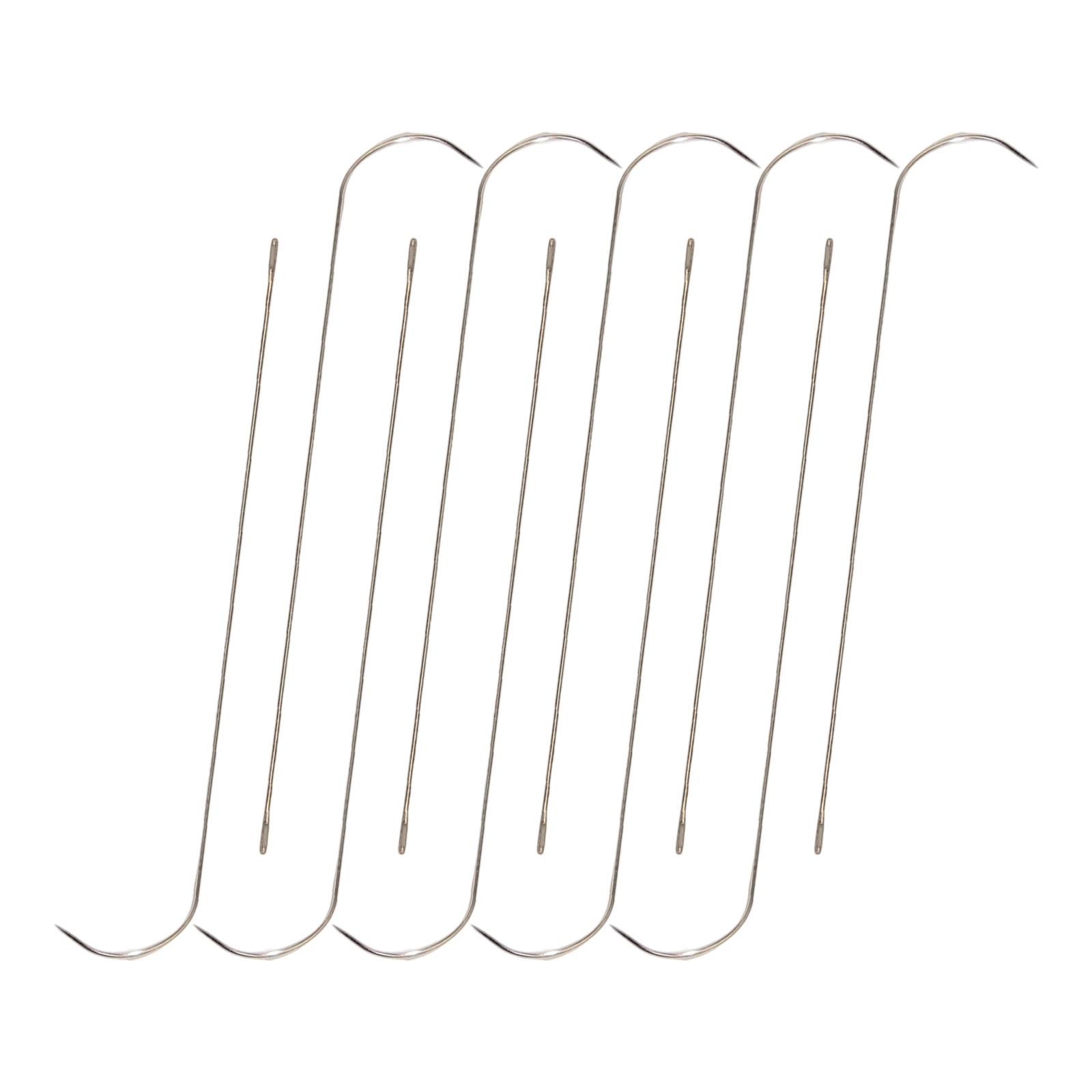

Набор из 10 эргономичных изогнутых игл для бисероплетения для эффективного изготовления ювелирных изделий с увеличенными ушками и удобной рукояткой 8