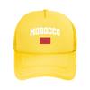 Morocco Flag Casquette  Unisexs Womens Outdoor Hats  Adjustable Snapback Cap New Baseball Caps