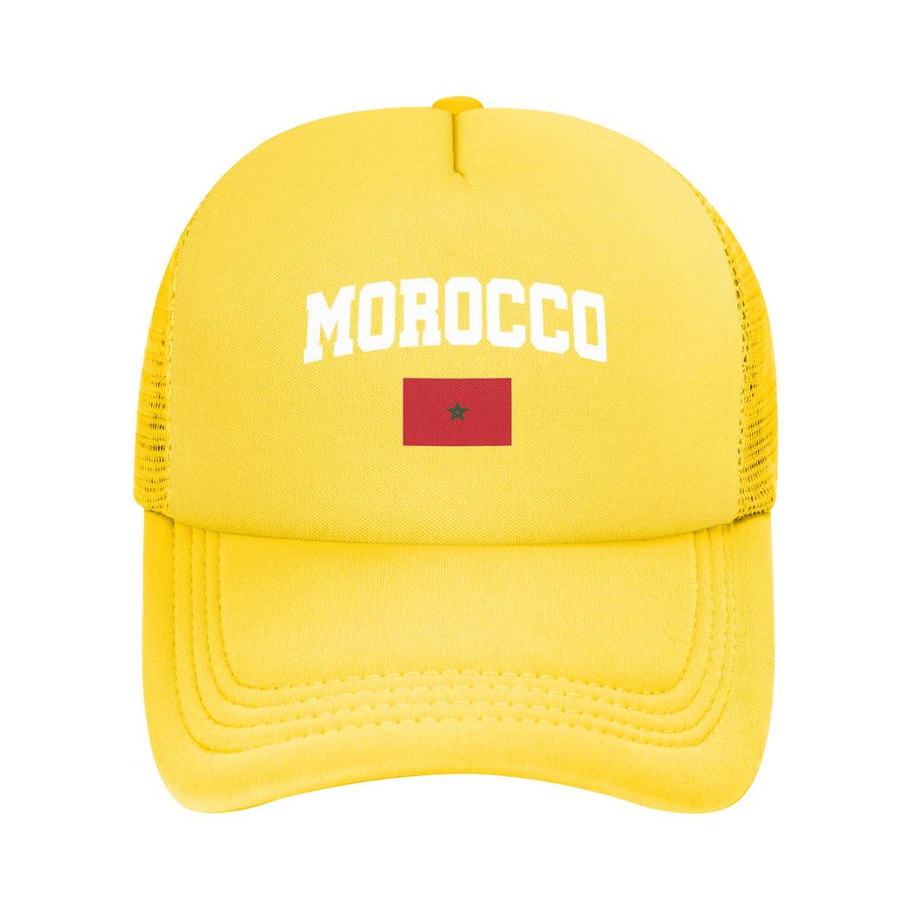 Morocco Flag Casquette  Unisexs Womens Outdoor Hats  Adjustable Snapback Cap New Baseball Caps