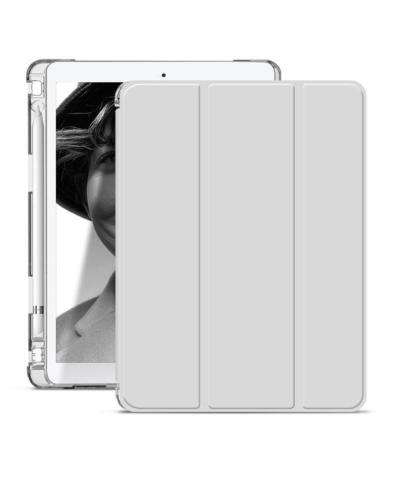 "Leather Protective Case with Pen Slot for iPad 10.2 & Air 4/5, Soft Shell"