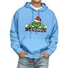 Men's Print Hooded Sweatshirt Long-Sleeve Casual Pullover Hoodie Hooded Sweatshirt