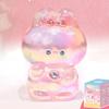 Statue Transparent Gradient Rabbit Dolls Candy Color Cartoon Model Toy  Couple Gifts