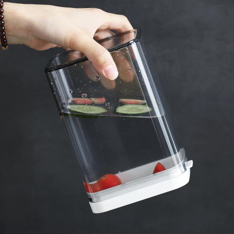 Kitchen Storage Box Transparent Sealed Jar Grains Beans Storage Organizer Food Containers Refrigerator Storage Boxes