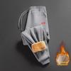 Men's Warm Plus-Size Sweatpants: Autumn/Winter Velvet-Enhanced, Thickened Sports Style