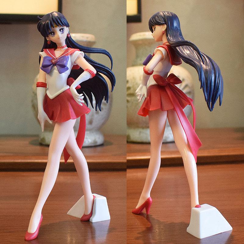 Sailor Moon Anime Figure Set 23cm Meiou Setsuna Kaiou Michiru Haruka Tomoe Hotaru Glitter & Glamours Action Figurine Toy Gift