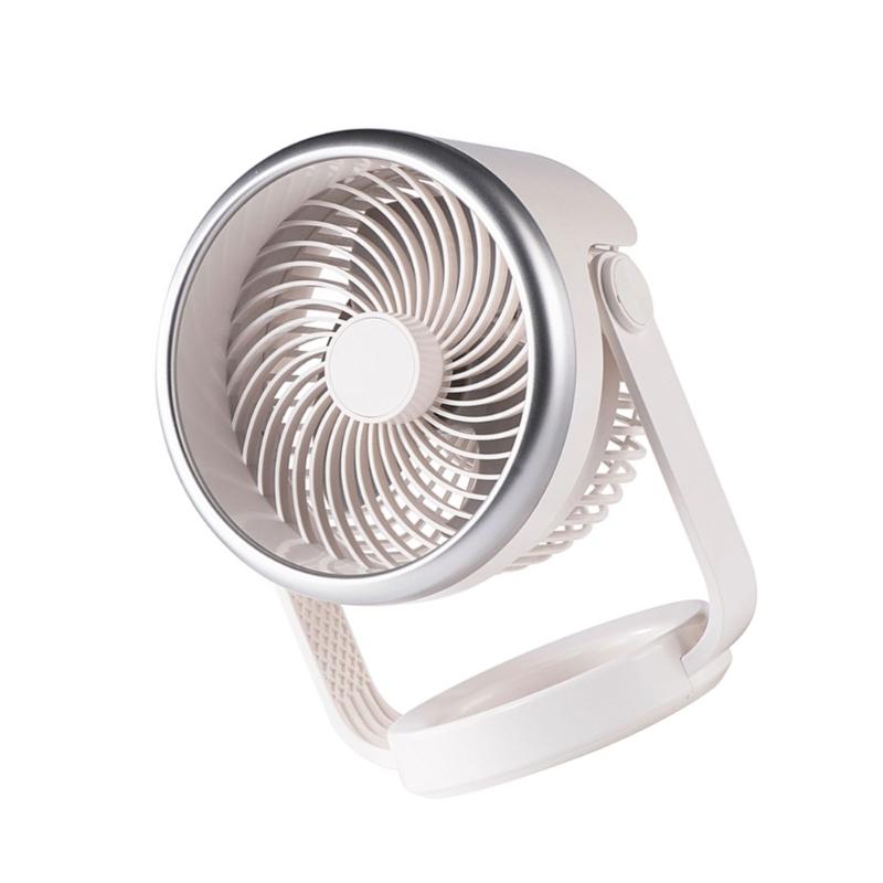 Electric Fan 3600mah Portable Air Circulators Fan Desktop Quiet Ventilators