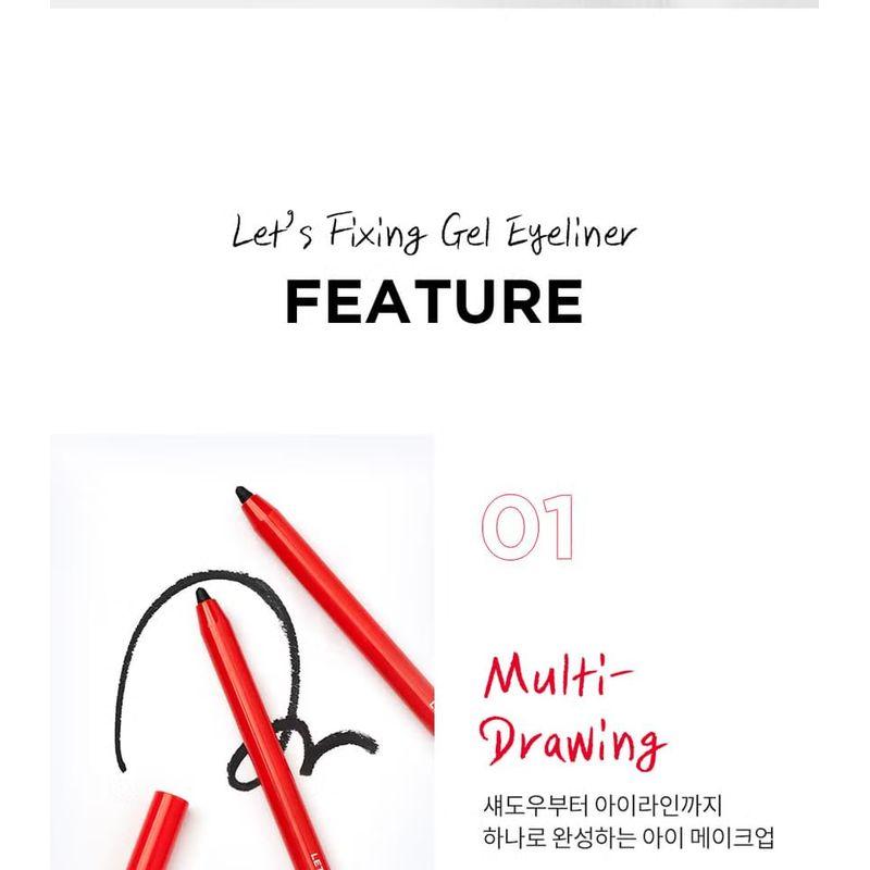 MERZY Let's Fixing Gel Eyeliner - 2 Colors